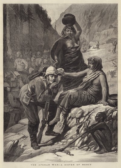 阿富汗战争，怜悯之姐 作者 Walter Charles Horsley