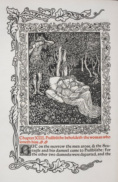 第十三章。 哈布莱特看到了爱他的女人。 作者 沃尔特克兰