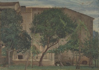 意大利农舍，1871-3。 作者 沃尔特克兰