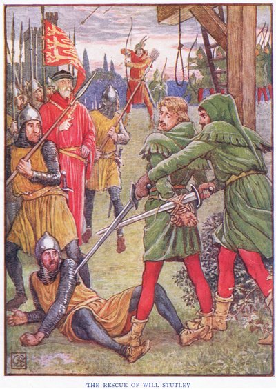 救助Will Stuteley，c.1920 作者 Walter Crane