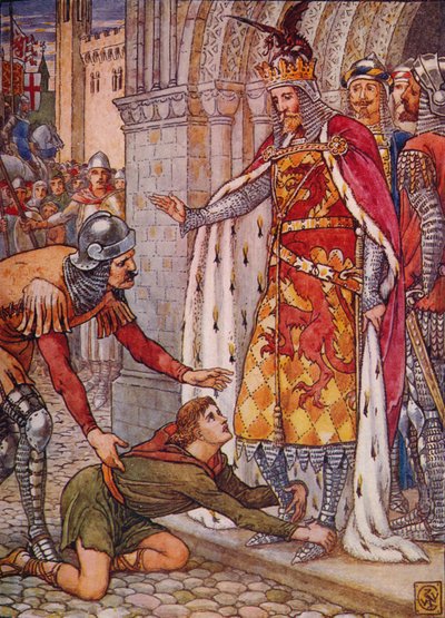 欧文（Young Owen）于1911年向国王上诉。 作者 Walter Crane