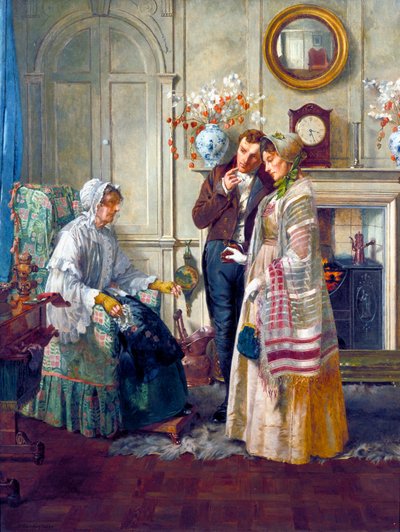 甜蜜的爱人》，1892年 作者 Walter Dendy Sadler
