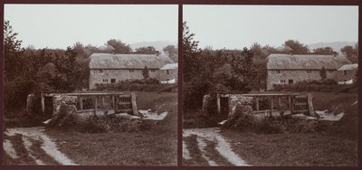 Old Mill, Rhode Lane, Uplyme, East Devon, Devon, 1913。 作者 沃尔特·爱德华·泽赫特迈尔