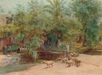玛格村，c1905，1912年 作者 沃尔特·弗雷德里克·屋顶·廷代尔