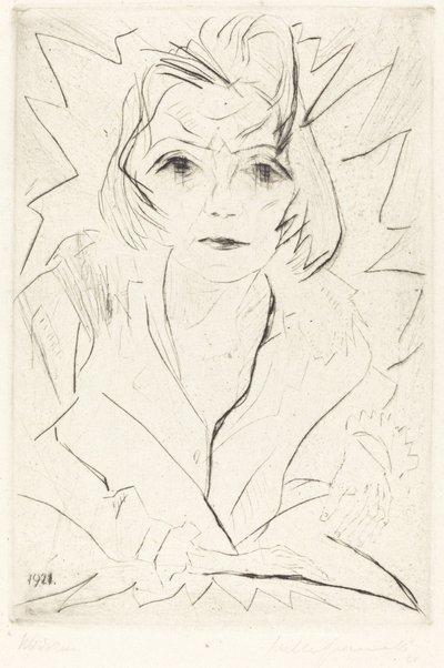 马德钦女孩，1921年。 作者 沃尔特·格拉马特