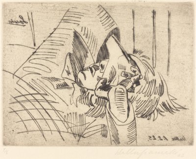 索尼娅，1923年。 作者 沃尔特·格拉马特