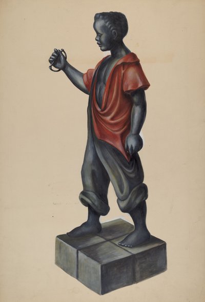 搭便车，约1937年。 作者 沃尔特·霍赫斯特拉瑟