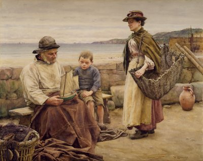 专家意见，1905-06 作者 Walter Langley