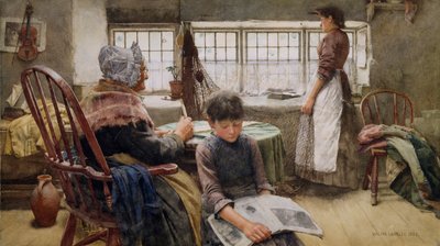 回忆，1885年 作者 Walter Langley