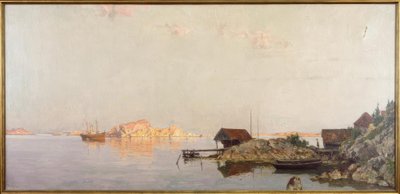 斯堪的纳维亚的沿海景观 作者 沃尔特·莫拉斯（Walter Moras）