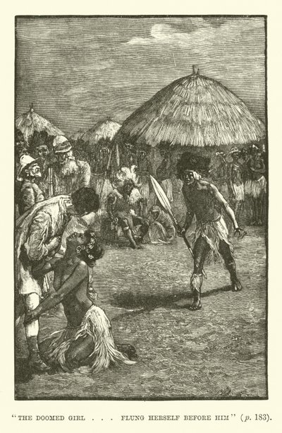国王Solomons矿山的例证由H Rider Haggard 作者 沃尔特·佩吉特