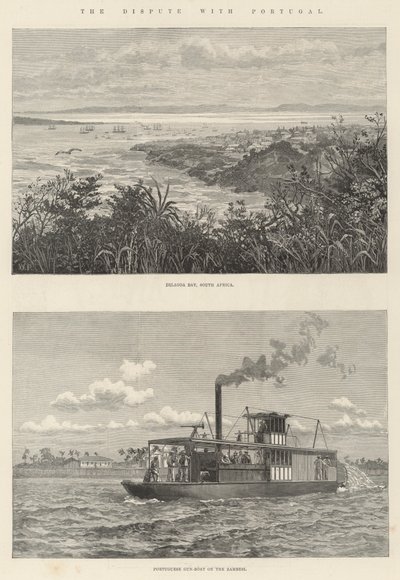 与葡萄牙的争端 作者 Walter Paget