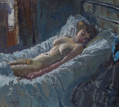 Mornington Crescent Nude，c.1907 作者 Walter Richard Sickert