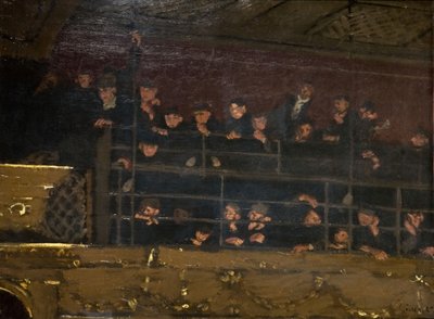 Noctes Ambrosionae，老莫格尔画廊，1906-07。   作者 沃尔特·理查德·西克特