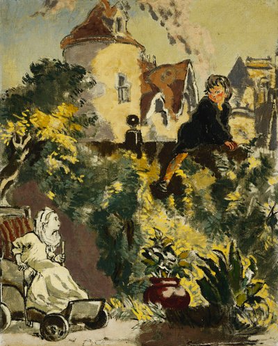 园丁的女儿，1932年 作者 沃尔特·理查德·西克特