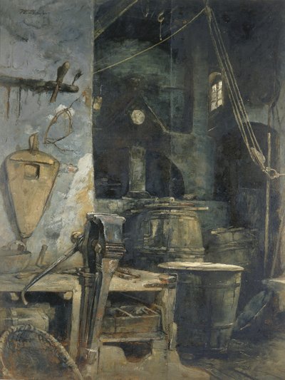 德国贝尔铸造厂 作者 沃尔特·斯劳（Walter Shirlaw）