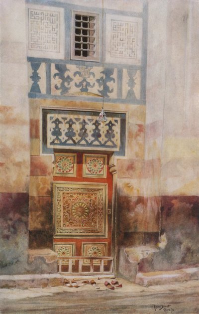 清真寺的门，开罗 作者 沃尔特·斯潘塞·斯坦霍普·特惠特