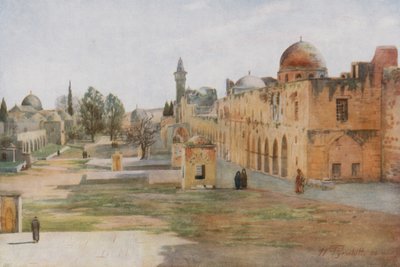 Haram Es Shereef，耶路撒冷 作者 沃尔特·斯潘塞·斯坦霍普·特惠特