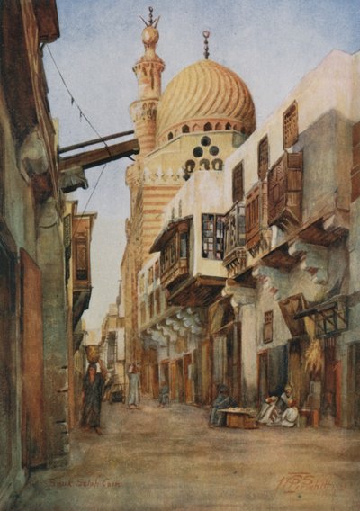Souk Selal，Armourers&39;Bazaar，开罗 作者 沃尔特·斯潘塞·斯坦霍普·特惠特