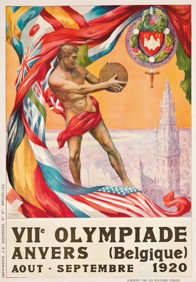 1920年在安特卫普举行的夏季奥运会，1920年。 作者 沃尔特·范德文