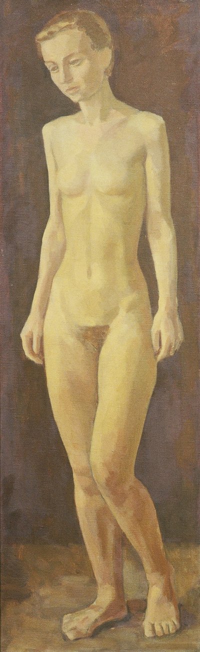 女性裸体（站立） 作者 Walther Gamerith