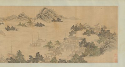 怀念金陵，1686年。 作者 王改