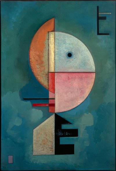 向上 作者 Wassily Kandinsky