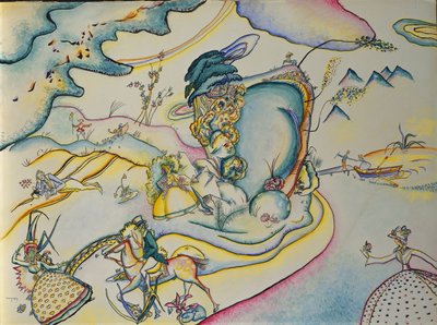 软妹 作者 瓦西里·康定斯基