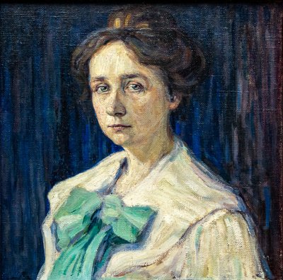 Gabriele Münter, 1905. 作者 瓦西里·康定斯基