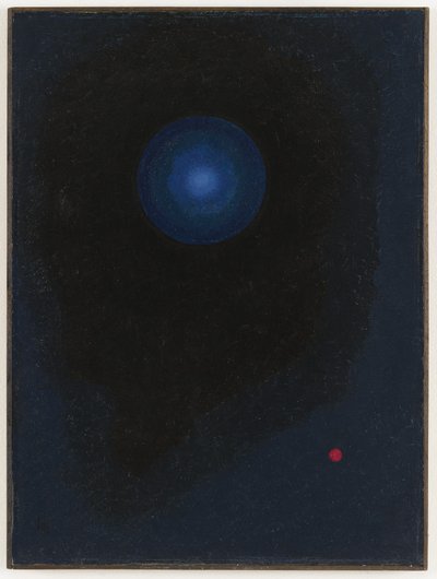 康定斯基 - 蓝色（Blau），1927 年 作者 瓦西里·康定斯基
