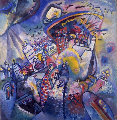 红场，1916年 作者 瓦西里·康定斯基
