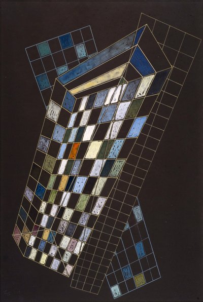 ""Small planes"" Peinture de Vassily Kandinsky (ou Wassily Kandinski ou Kandinskij 作者 瓦西里·康定斯基