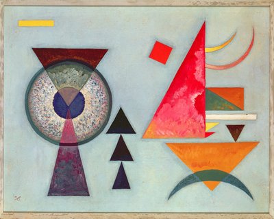 软硬（软硬）1927 作者 瓦西里·康定斯基