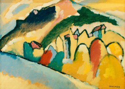 研究秋天我 作者 Wassily Kandinsky