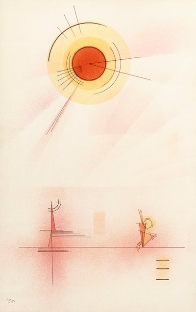 阳光 作者 Wassily Kandinsky