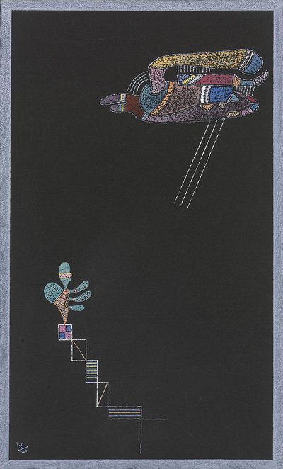 无题》，1940年。 作者 瓦西里·康定斯基