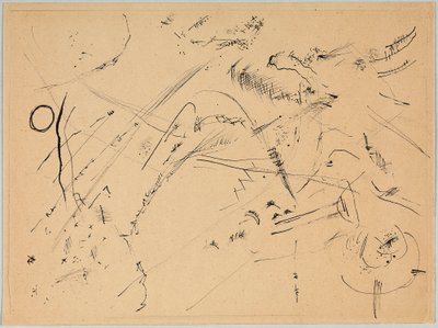 绘画 "有森林和彩虹 作者 瓦西里·康定斯基