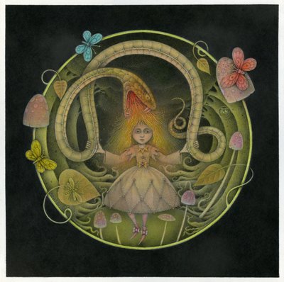 魔法蘑菇》，2012 年（混合媒介） 作者 韦恩·安德森