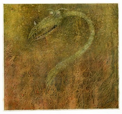 走出火焰，2000 年（混合媒介） 作者 韦恩·安德森