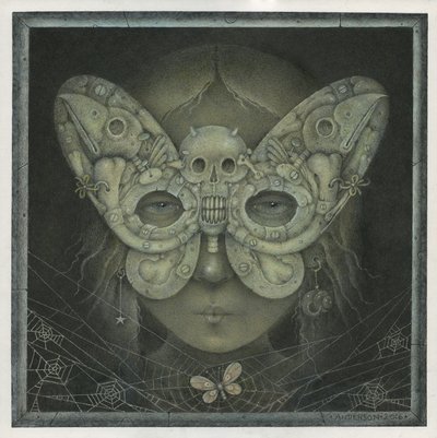 暗网》，2016 年（混合媒介） 作者 韦恩·安德森