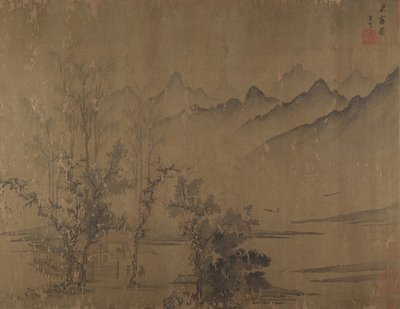 玫瑰色的夕阳，16世纪。 作者 文彤
