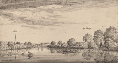 阿尔伯里，1645年。 作者 瓦茨劳斯·霍拉尔