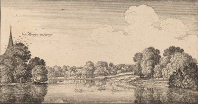 阿尔伯里，1645年。 作者 瓦茨劳斯·霍拉尔