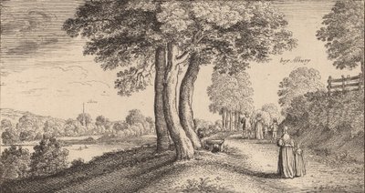 阿尔伯里，1645年。 作者 瓦茨劳斯·霍拉尔