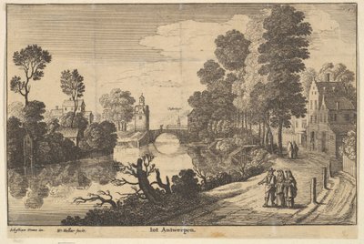 安特卫普，1625-77。 作者 瓦茨劳斯·霍拉尔