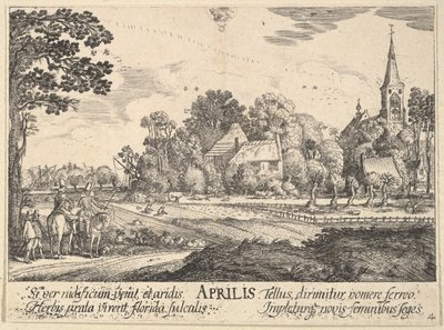 1628-29年4月。 作者 瓦茨劳斯·霍拉尔