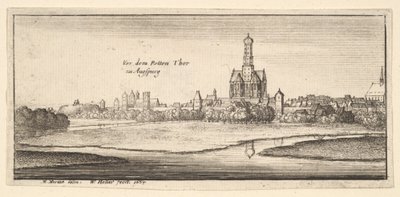 奥格斯堡，1665年。 作者 瓦茨劳斯·霍拉尔
