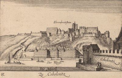 Coblentz，1635年。 作者 瓦茨劳斯·霍拉尔