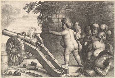 射击四要素，1647年。 作者 瓦茨劳斯·霍拉尔