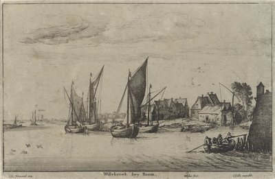 梅赫伦附近的 Willebroek 景观
Willebroek bey Boom（物上标题）
河流和海岸景观（系列标题） 作者 扬·布鲁盖尔（一）